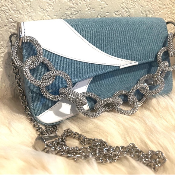 Dior Denim Beauty Clutch to Crossbody Bag and Handbag Rare Find - Picture 4 of 13